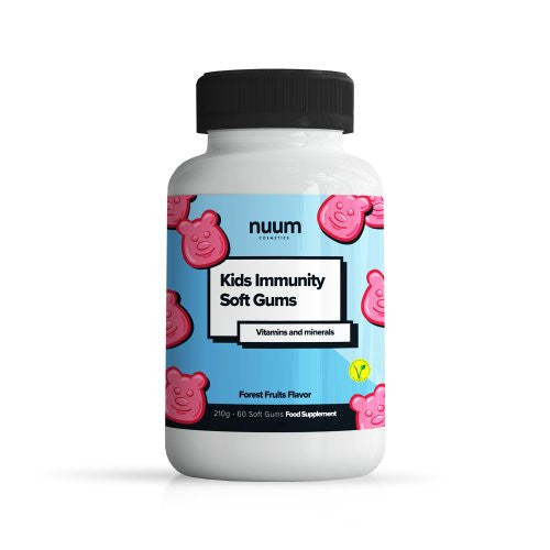 Kids Immunity Soft Gums Kramtomųjų guminukų, multivitaminų ir mineralų kompleksas vaikams