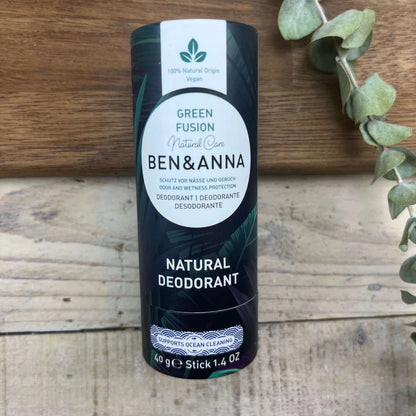 Natūralus  Dezodorantas su žaliąja arbata  Deo Stick Green Fusion