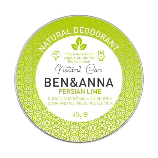 Natūralus „Persian Lime“ dezodoruojantis kremas žaliųjų citrinų