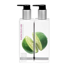 Įkelti vaizdą į galerijos rodinį, Kinetics - Parfumuotas Rankų ir Kūno Losjonas su Brazilišku Laimu ir Kedru, HAND AND BODY LOTION BRAZILIAN LIME &amp; CEDAR
