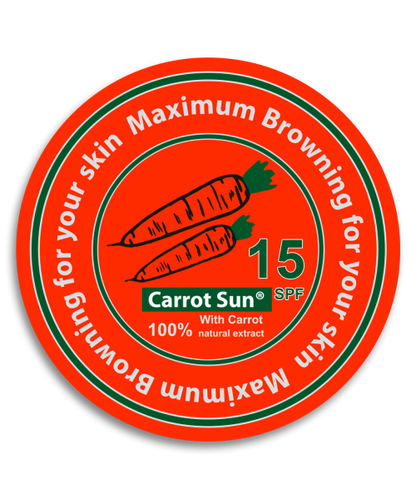 Carrot Sun Morkų Įdegio su SPF kremas