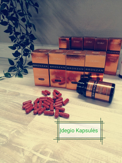 Dr.Viton Bronzan įdegio Kapsulės - grozio-planas.lt