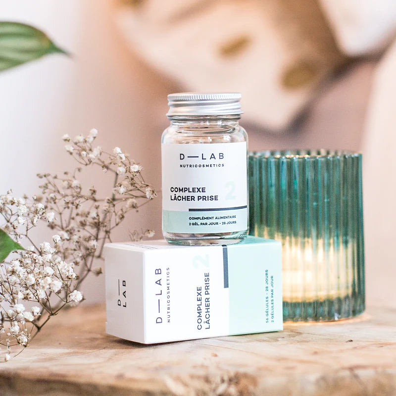 D-LAB Nutricosmetics Complexe Lacher Prise Maisto papildas streso malšinimui grozioplanas.lt