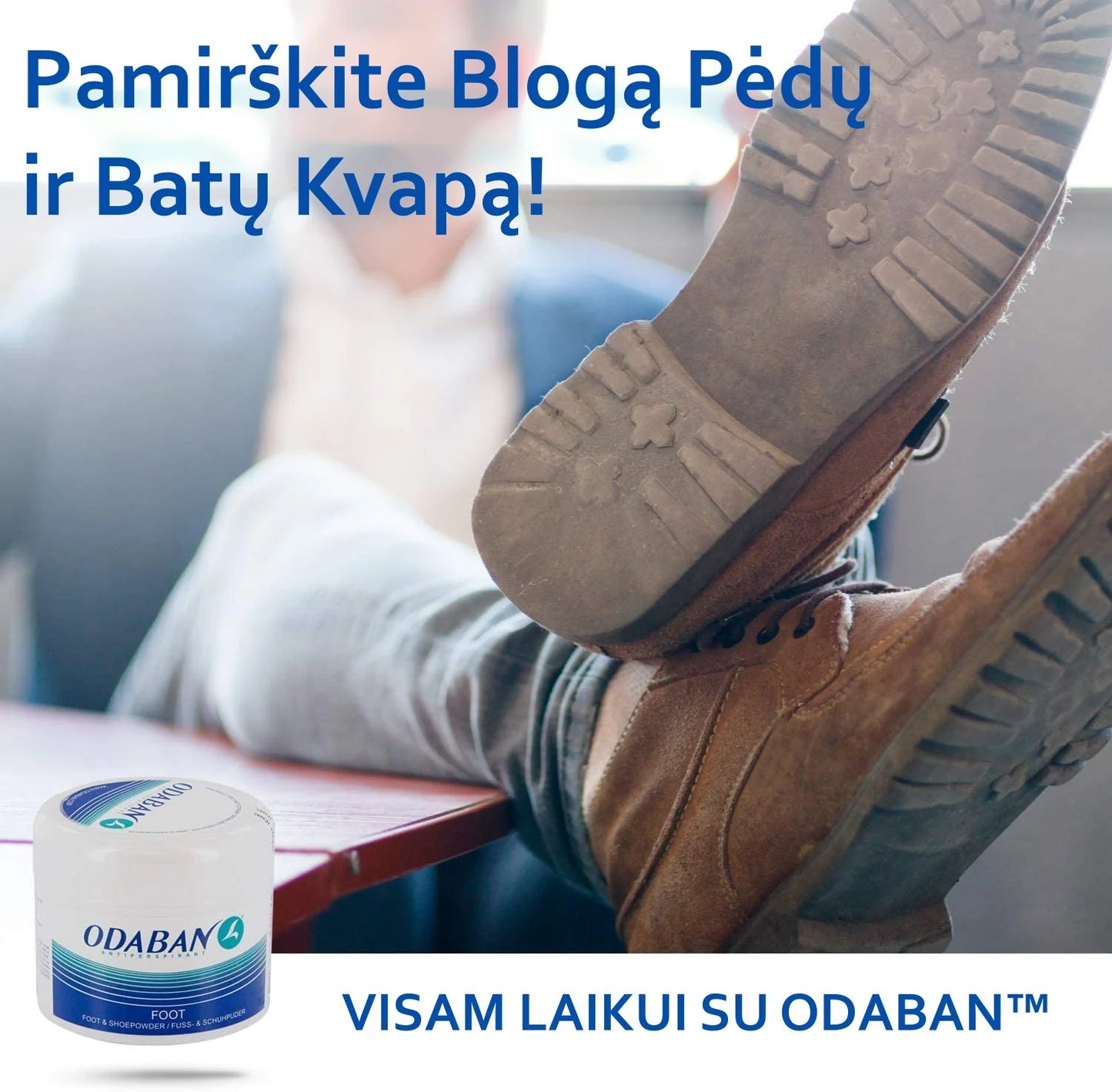 ODABAN Priemonių nuo Prakaitavimo Rinkinys
