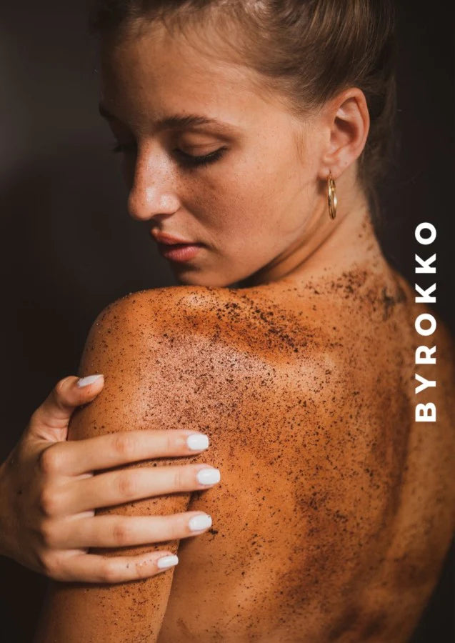 Shine Brown Chocolate ir Coffee Scrub rinkinys byrokko grozioplanas.lt