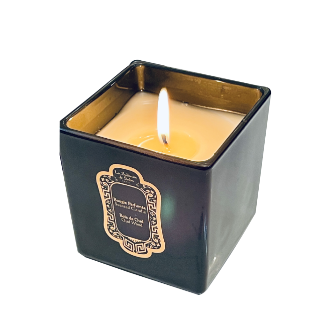 La Sultan de Saba Oud Wood Candle – mediena – žvakė