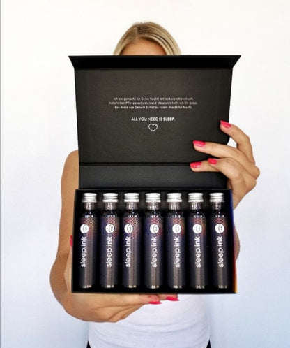 SLEEP.ink - maisto papildas miegui | 7 gėrimai