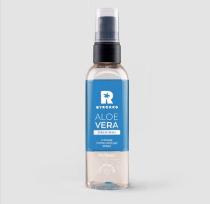 Aloe Vera Two-phase super cooling spray Dvifazis itin vėsinantis purškiklis Su alijošiumi ir hialurono rūgštimi grozioplanas.lt