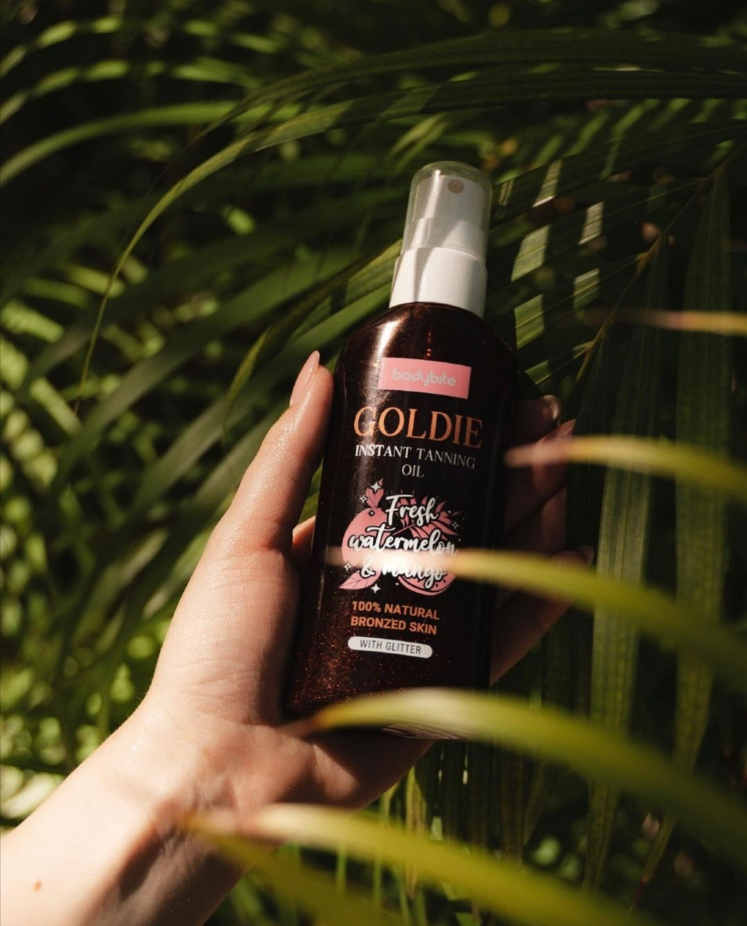 Idegio aliejus greitesniam įdegiui GOLDIE bodybite grozioplanas.lt