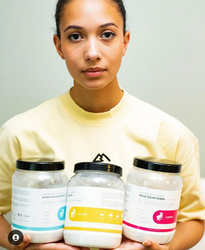 Cleopatre Beauty ® Gaivinanti alginatinė veido kaukė 24 karatų aukso grozioplanas.lt