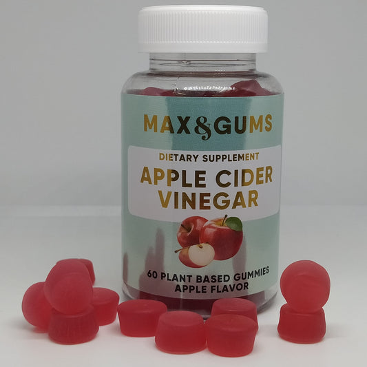 Obuolių sidro acto Guminukai Max & Gums