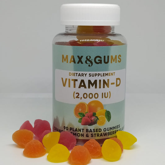Vitaminas D Guminukai Max & Gums