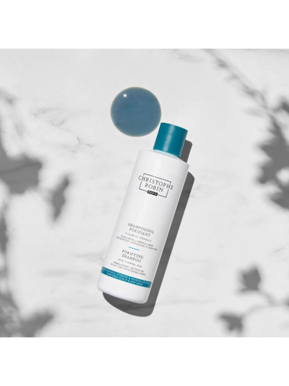 PURIFYING SHAMPOO valantis šampūnas su terminiu moliu, 250 ml.