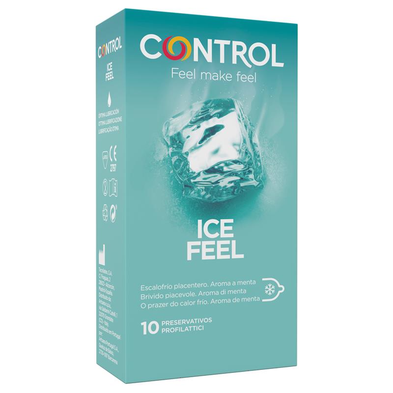 LEDO JAUSMAS CONTROL CONDOMS HOT PASSION 10 UDS