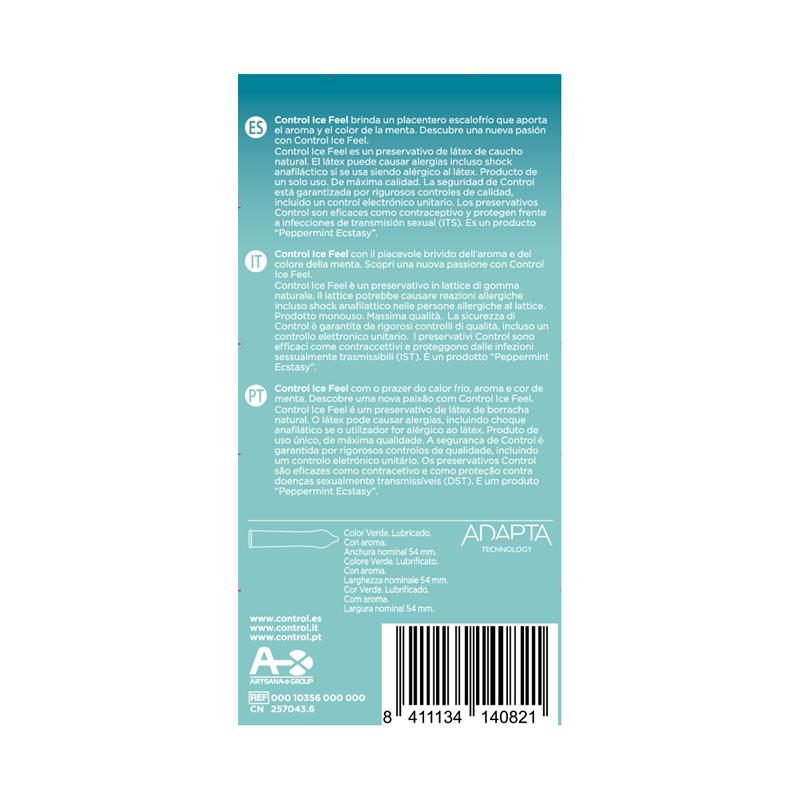 LEDO JAUSMAS CONTROL CONDOMS HOT PASSION 10 UDS