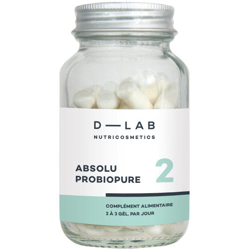 D-LAB NUTRICOSMETICS D-LAB Nutricosmetics Absolu Probiopure Maisto papildas, virškinimo sistemos mikro-floros palaikymui grozioplanas.lt
