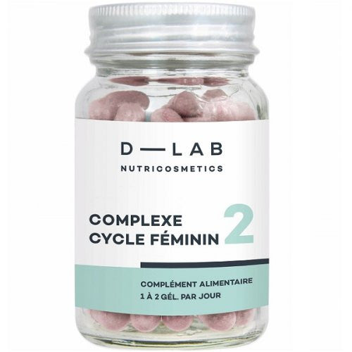 D-LAB NUTRICOSMETICS D-LAB Nutricosmetics Complexe Cycle Feminin Maisto papildas hormonų pusiausvyrai grozioplanas.lt