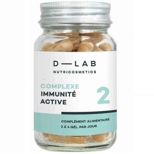 D-LAB Nutricosmetics Immunite Active Maisto papildai imuninei sistemai grozioplanas.lt