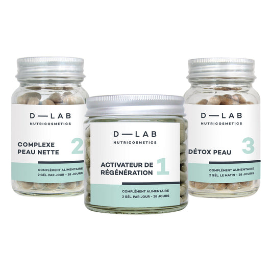 D-LAB Nutricosmetics Peu-Parfaite Maisto papildų kompleksas, tobulai odai grozioplanas.lt