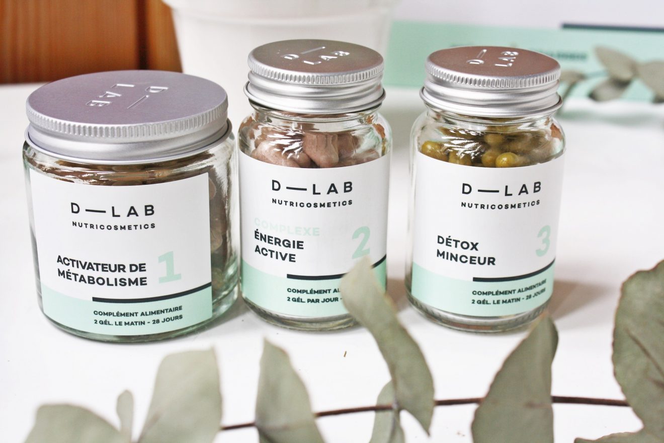 D-LAB NUTRICOSMETICS D-LAB Nutricosmetics Programme Brûle-Graisses Maisto papildų kompleksas, riebalų deginimui grozioplanas.lt
