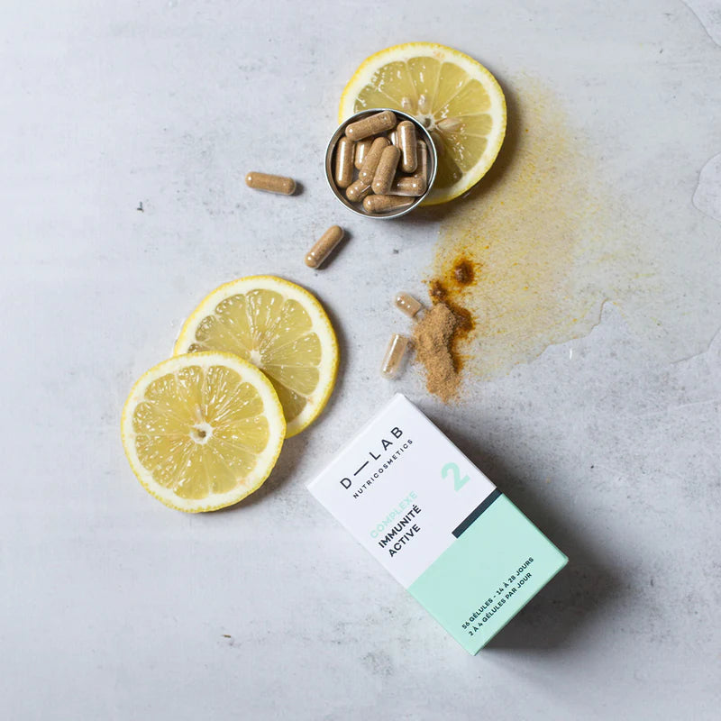 D-LAB Nutricosmetics Immunite Active Maisto papildai imuninei sistemai grozioplanas.lt