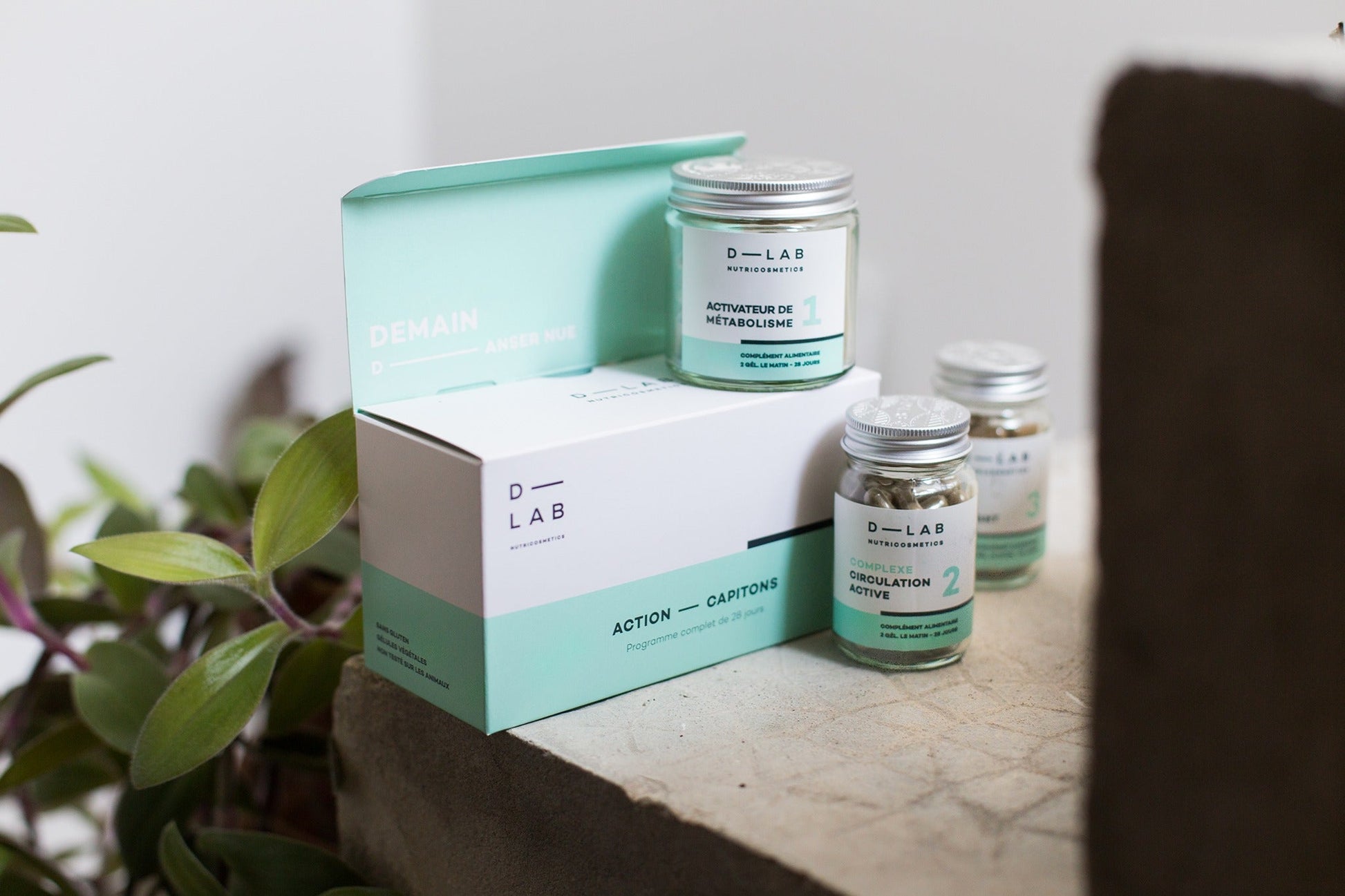 D-LAB NUTRICOSMETICS D-LAB Nutricosmetics Programme Brûle-Graisses Maisto papildų kompleksas, riebalų deginimui grozioplanas.lt