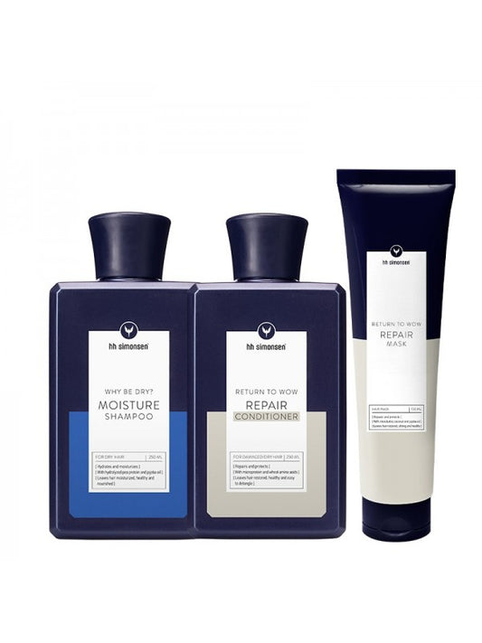 HH SIMONSEN rinkinys pažeistiems plaukams