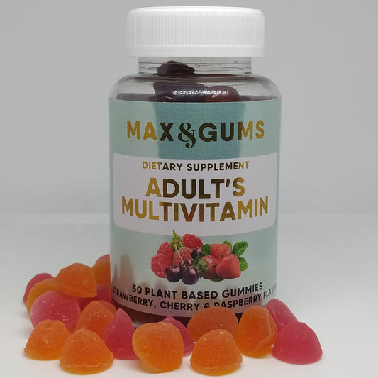 Multivitaminai Suaugusiems Guminukai Max & Gums