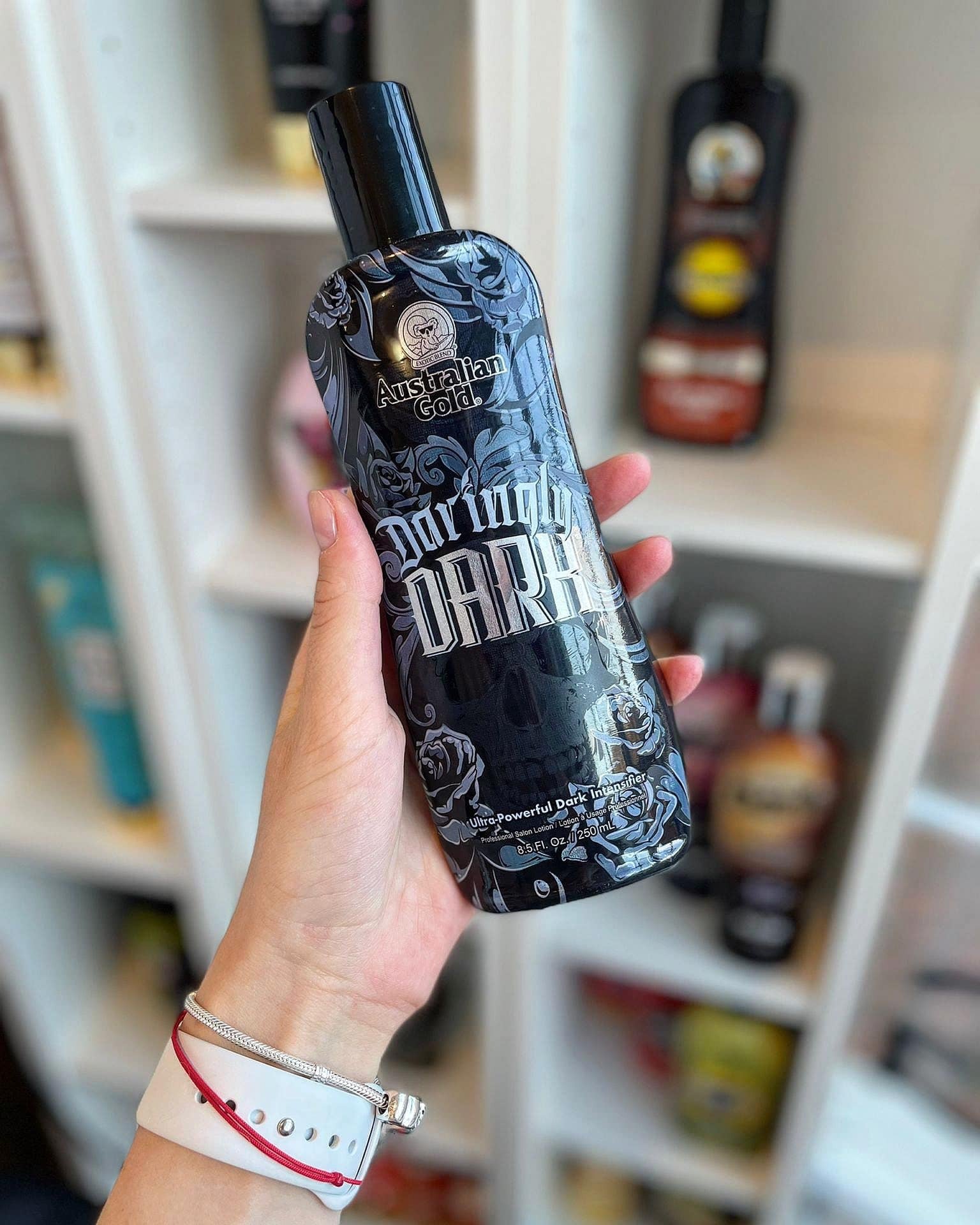 Soliariumo įdegio kremas Australian Gold Daringly Dark 250ml grozioplanas.lt
